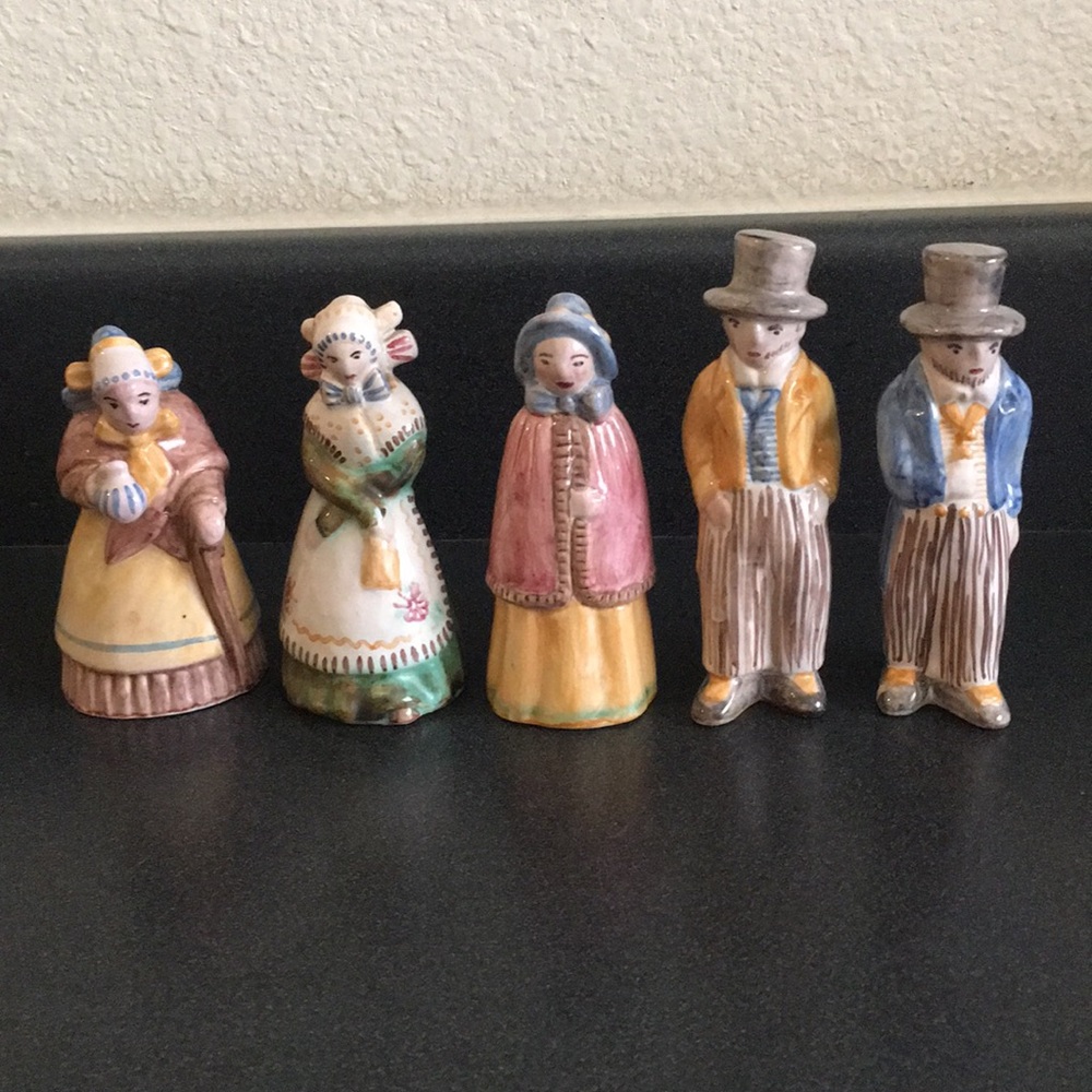 Very Rare 1800’s L.Hjorth Bornholm Figurines